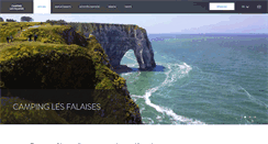 Desktop Screenshot of campinglesfalaises.com